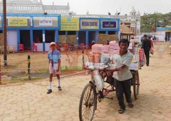 Agartala Book Fair goodbyes for a year Agartala Book Fair goodbyes for a year